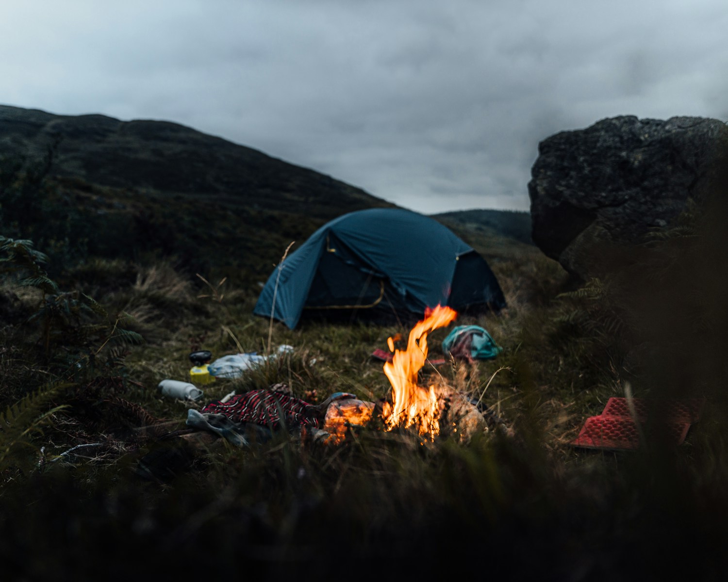 camping en pleine nature